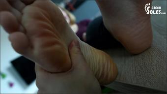 Bbw Huge Feet And Socks Pov Foot Fetish Big Feet Czech Feet Soles Toes 1080P