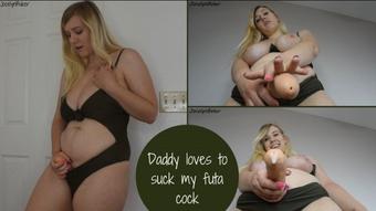 Jocelynbaker Daddy Loves To Suck My Futa Cock