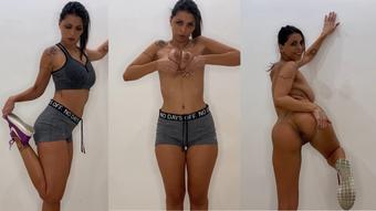 Working out naked - September 23, 2020