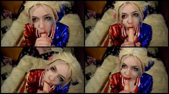 Bat Maisie Pov Harley Quinn Blowjob
