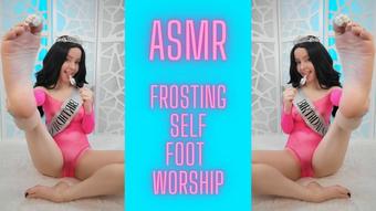 ASMR - Frosting Self Foot Worship - November 01, 2022