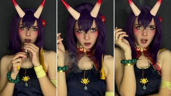 Shuten-doji - Sexy Smoker - FGO Cosplay - Dec 8, 2022
