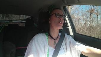 Smoking and Masturbating in the car