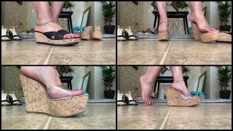 Sexyfeet47 04 04 2021 2073371189 Good Morning My Feet Lovers Happy Sunday Let S See Which One Of These Wedges Makes
