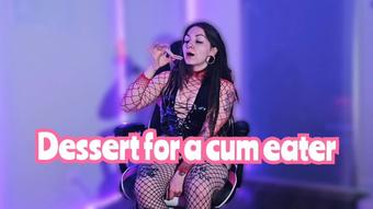 Dessert for a cum eater! Glaze your cookie and eat - February 21, 2024