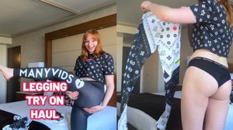 ManyVids Legging Try On Haul - June 01, 2025