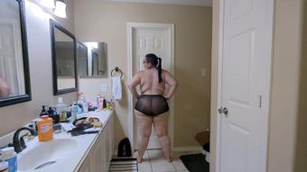 Sheer/Mesh Panty Review and Model