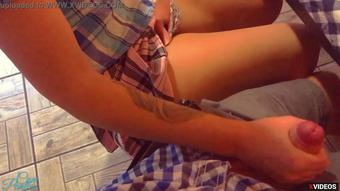 57894847_Schoolgirl Handjob Classmate Under The Table On Lesson