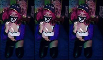 027 - Cosplay Kda Akali Crystal Dildo