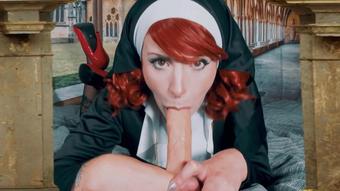 Nun Tricks Altar Boy Into Fucking