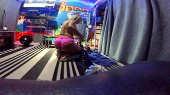 Nikkisexx Nikki Sexx Pink Booty Shorts