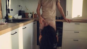 Dinner Wasn't Ready So I Gave Him My Extra Tight Pussy - Amateur Couple