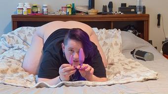 Inserting Training Anal Plugs Increasing in Size