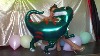 DINO & Pastel Balloon Pop