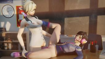 Dreamrider3D Overwatch D.Va Mercy 2 Video