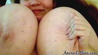(Anoreicollins.Com) Breast Play With Anorei Shot Pov Style
