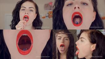 Giantess Threatens Vore - Multiple Angle