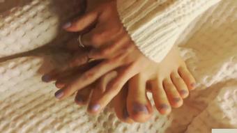 Soft Lit Closeups And Foot Massage