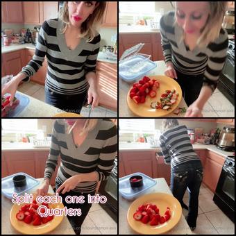 Lourdesnoir Xxx 29 01 2022 2346094624 Afternoon Lovers Today I Wanted To Make Sugar Free Strawberry Jam I Need To Get Back On