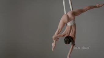 [Hegre-Art] Magdalena - Nude Anti Gravity Yoga