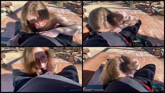 Scarlettepanda 15 01 2022 2327138198 10 59 Pink Glasses Bj Facial Outdoors Out At The Cabin I Gave Lord Panda A