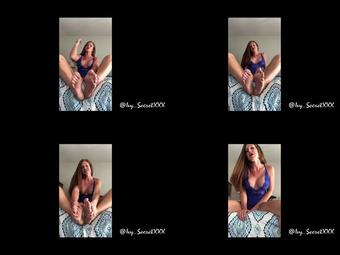 Ivysecretxxx Cum On My Feet Joi Countdown Manyvids