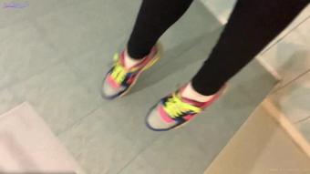 40 Masturbation My Pussy In The Gym Toilet