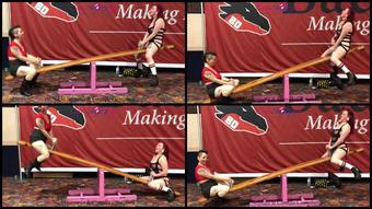 Camille Campbell 2 Girls Riding The See Saw At Exxxotica