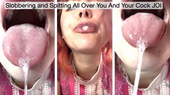 Slobbering and Spitting All Over You And Your Cock JOI - June 18, 2024