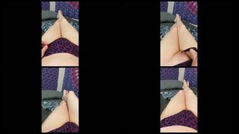 Julie Snow Panty Gusset Teaser No Shave November