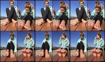Theperfectmistress 01 03 2022 2375755664 Just Sitting On A Public Bench Showing Off My Soles And French Pedicure And Then Someon
