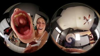 VR360* 2 Giantess Vanessas Tease & Eat U
