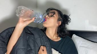 Having a full glass of water - March 16, 2022