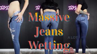 Massive Jeans Wetting - Aug 14, 2021