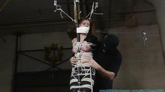 The Vigilante Captures And Strictly Binds Riley Rose 2
