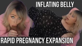 RAPID PREGNANCY BELLY EXPANSION CUMFLATION - August 02, 2024