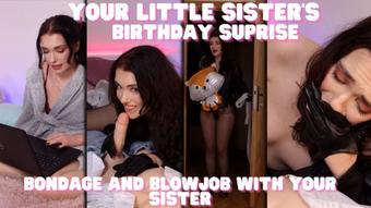 Bondage Blowjob with Little Sis - November 21, 2022