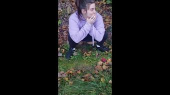 Kallmekrystal Public Urination On A Hiking Trail Manyvids
