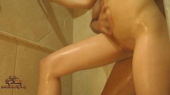 FUCKED HARD and CREAMPIED in the SHOWER (CLOSE UP) - EightTwenty