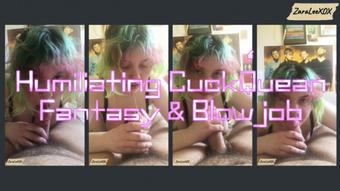 Humiliating CuckQuean Fantasy & Blowjob - Mar 16, 2023