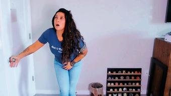 Trash Can Accident