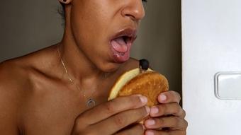 Giantess snacks on her sex pet - August 03, 2022