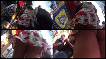 Italian Tourist Upskirt