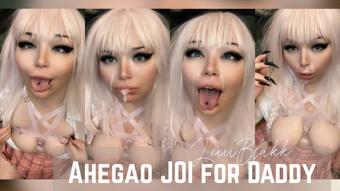 Ahegao JOI for Daddy