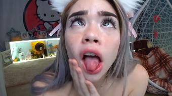 Ahegao Slapping So Much Spit - December 24, 2021