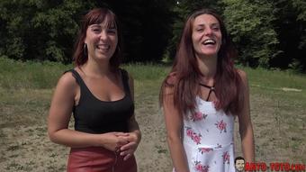 Vanessa Baisee Devant Angelique Luka Dans Les Castings