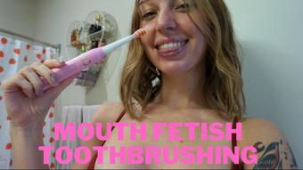 773. Mouth Fetish Toothbrushing