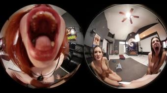 VR360* 3 Sexy Witches Use Your Tiny Body