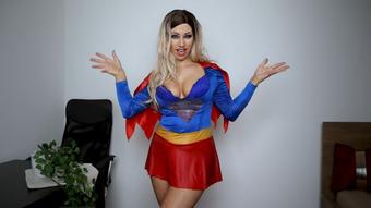 Superman's sperm transforms me into Superwoman HD