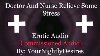 Doctor Gives His Nurse A Quick Fuck To Ease The Nerves [Public] [Choking] (Erotic Audio for Women)